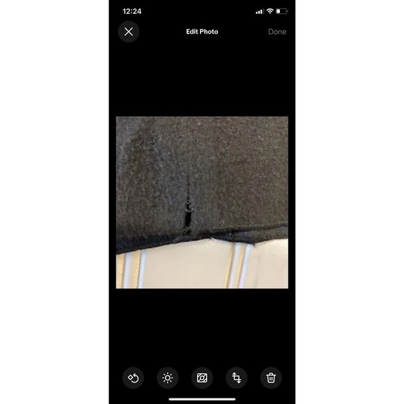 Trina Turk Los Angeles Designer Skirt Viscose Blend Size 6 Black‎ - Picture 4 of 5